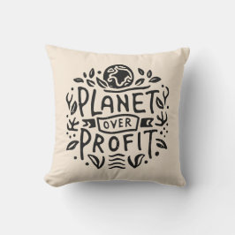 Planet över vinst kudde