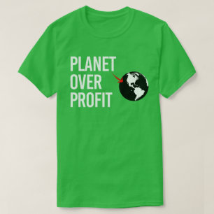 Planet över vinst t shirt
