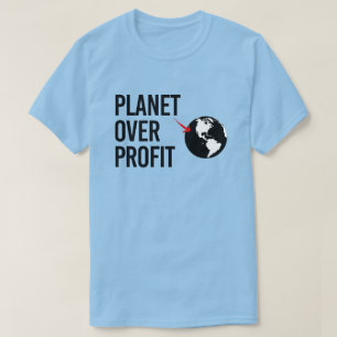 Planet över vinst t shirt