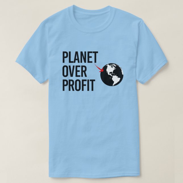 Planet över vinst t shirt (Design framsida)