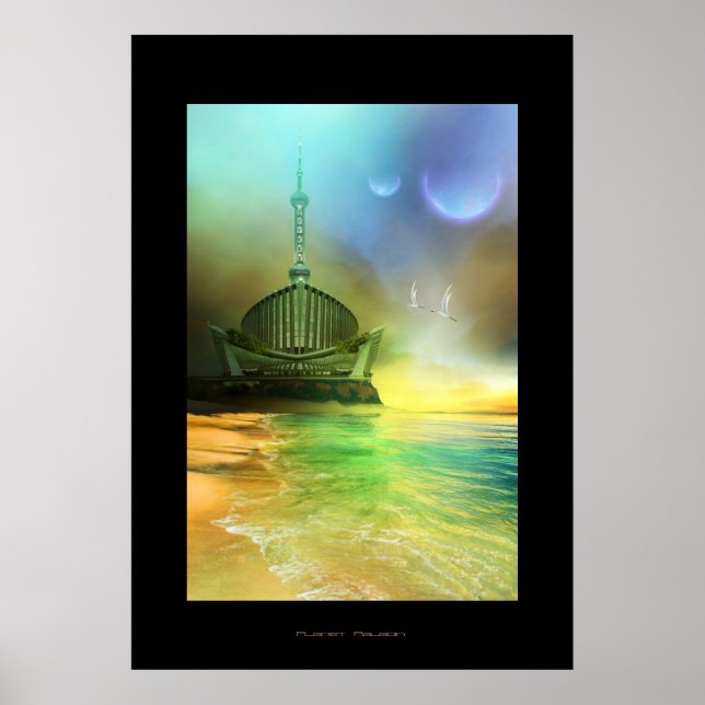 PLANET PALADIN PRINT POSTER (Framsidan)