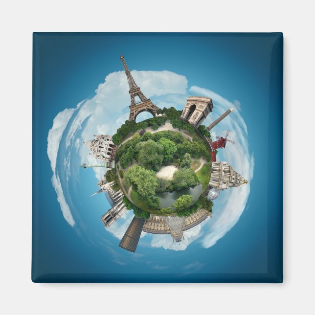 Planet Paris magnet (Framsidan)