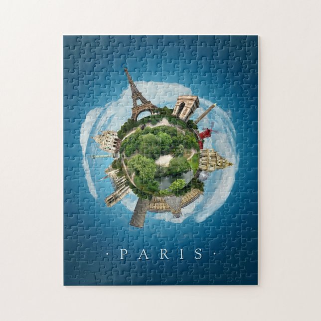 Planet Paris Pussel (Vertikal)