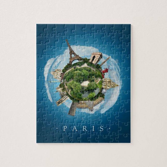 Planet Paris Pussel (Vertikal)
