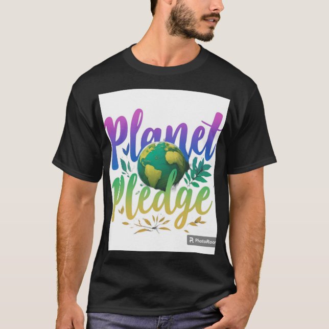 Planet Pledge" T Shirt (Framsida)