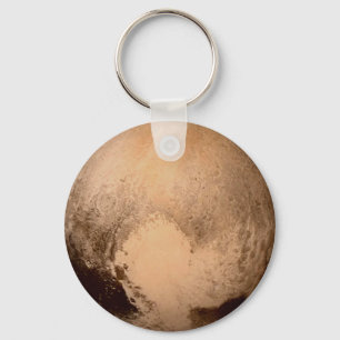 PLANET PLUTO - HA EN HJÄRTA! ~ (för sol- system) Nyckelring