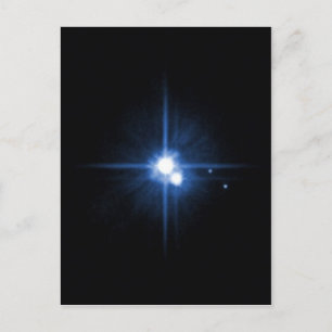 Planet Pluto måne Charon NASA Vykort