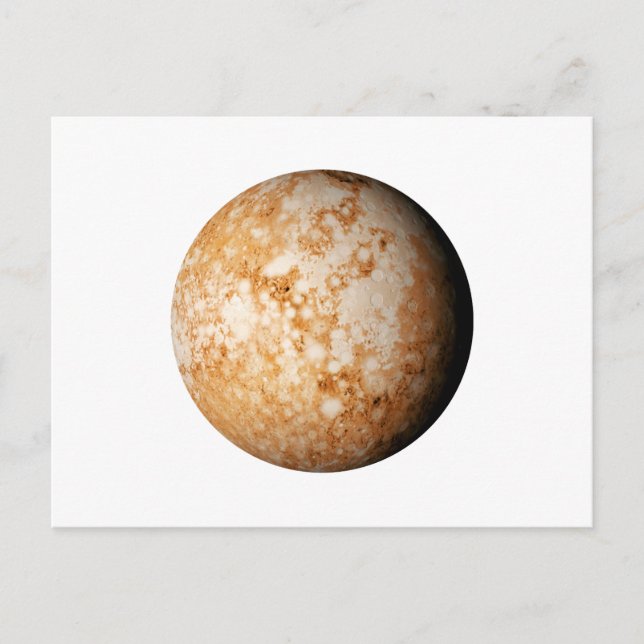 PLANET PLUTO (solsystem) ~~ Vykort (Framsida)