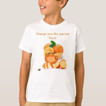 Planet PODZ™ "Orange dig den Juiciest" T-Shirt