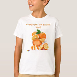 Planet PODZ™ "Orange dig den Juiciest" T-Shirt