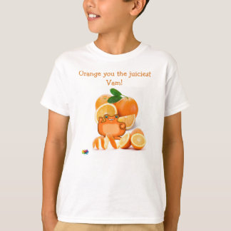 Planet PODZ™ "Orange dig den Juiciest" T-Shirt