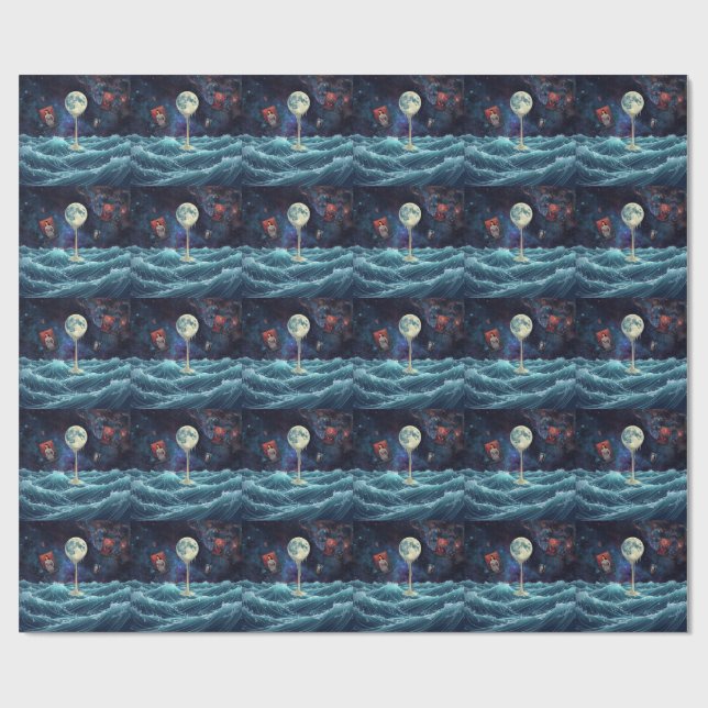 Planet Presentpapper (Platt)