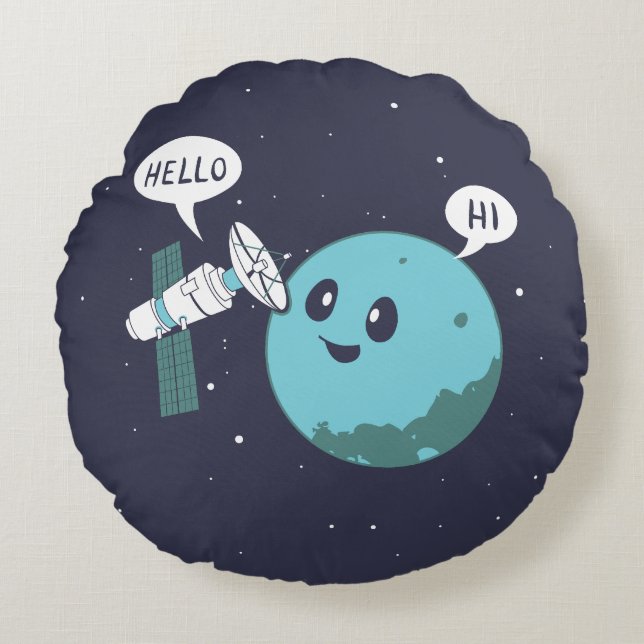 Planet Rund Kudde (Framsidan)