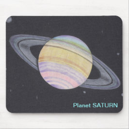 Planet SATURN mousepad Musmatta