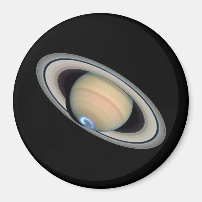 PLANET SATURN (solsystem) ~ Magnet (Framsidan)