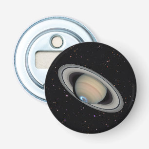 Planet Saturn Starry Himlar Flasköppnare
