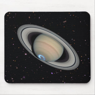 Planet Saturn Starry Himlar Mousepad Musmatta
