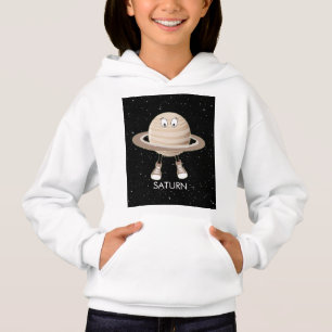 Planet Saturn & Stars T-Shir T Shirt