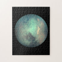 Planet Saturns Måne Titan