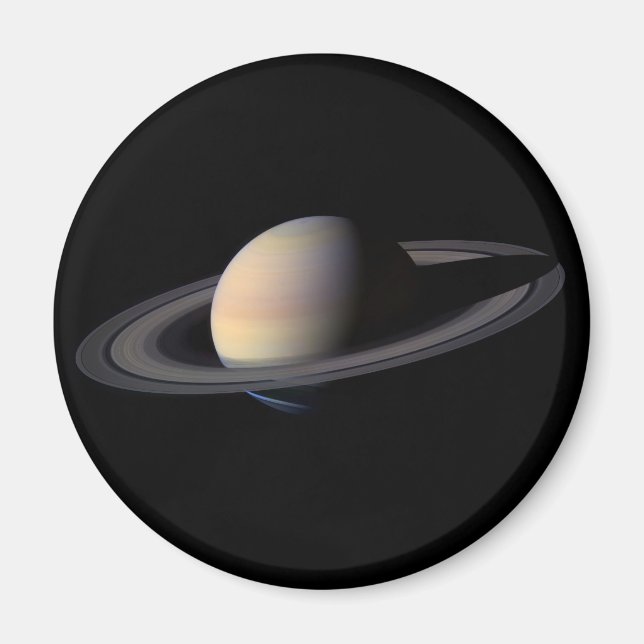 Planet Saturnus Astronomy Collector Magnet (Framsidan)