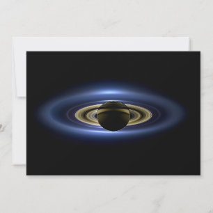 Planet Saturnus (Mittens mättnad) framför Sol