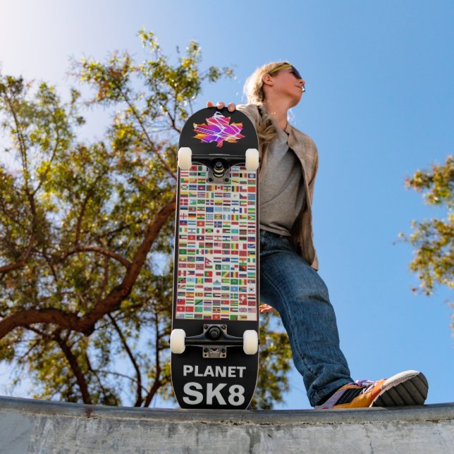 PLANET SK8 MINI SKATEBOARD BRÄDA 18,5 CM (Utomhus 1)
