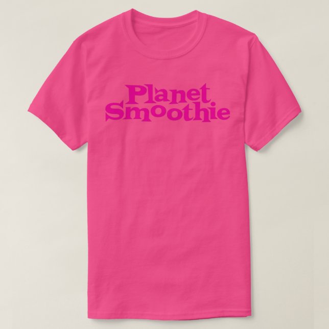 Planet Smoothie Cafe T Shirt (Design framsida)