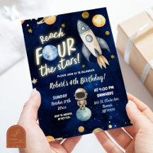Planet Space Pojken Reach Four The Stars 4-årsdag
