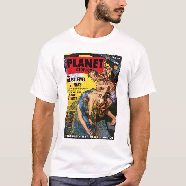 Planet Stories (Dec, 1948) T Shirt (Framsida)