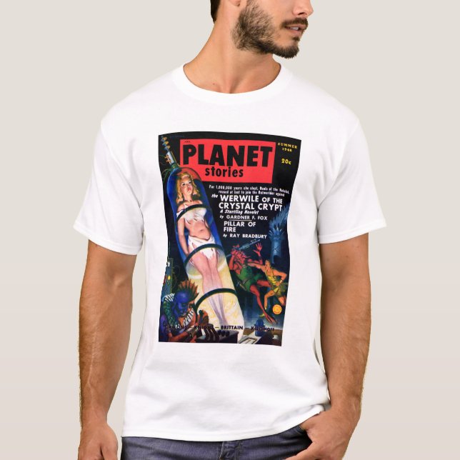 Planet Stories (juli 1948) T Shirt (Framsida)