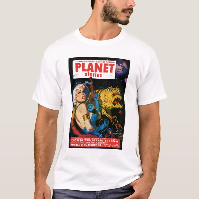 Planet Stories (juli 1952) T Shirt (Framsida)