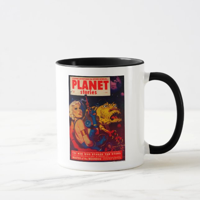 Planet Stories Magazine Cover Mugg (Höger)