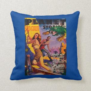 Planet Stories Magazine Omslag 5 Kudde