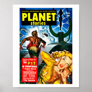 Planet Stories (november 1951) Poster