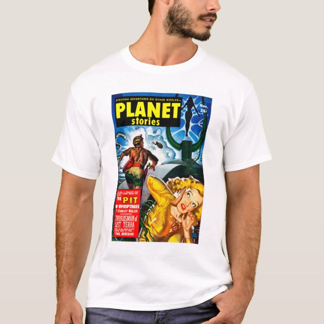 Planet Stories (november 1951) T Shirt (Framsida)