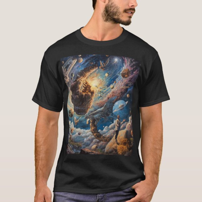 planet t shirt (Framsida)