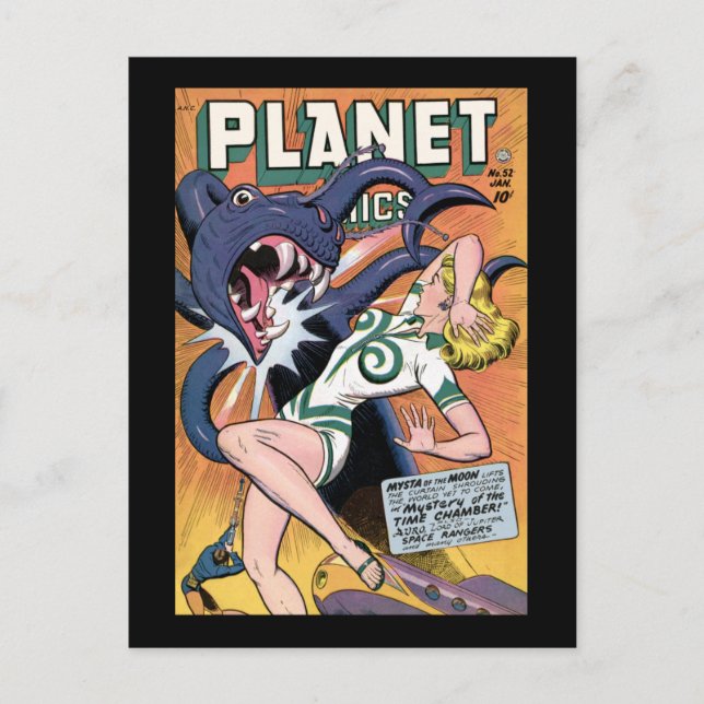 Planet-Tecknader nr 52 Vykort (Framsida)
