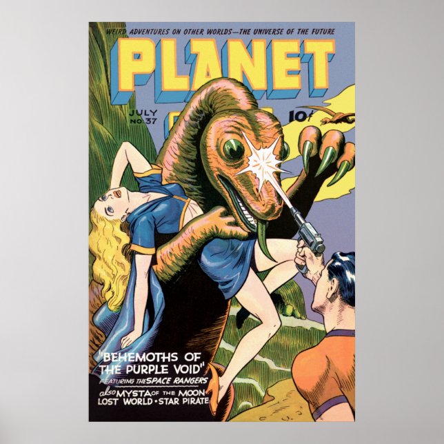 Planet Tecknads Poster (Framsidan)