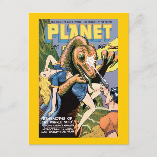 Planet Tecknads Vykort (Framsida)