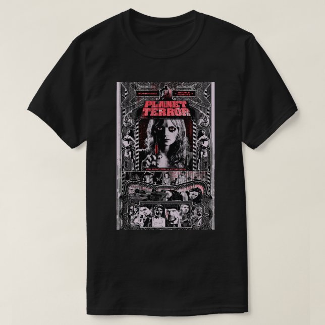 PLANET TERROR MOVIE T SHIRT (Design framsida)