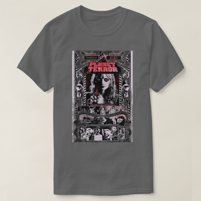 PLANET TERROR MOVIE T SHIRT (Design framsida)