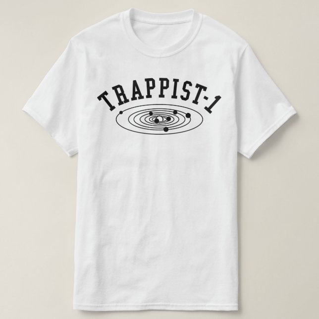 Planet TRAPPIST-1 T-shirt (Design framsida)