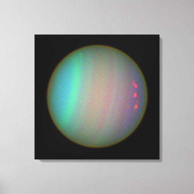 Planet Uranus Canvastryck (Framsida)
