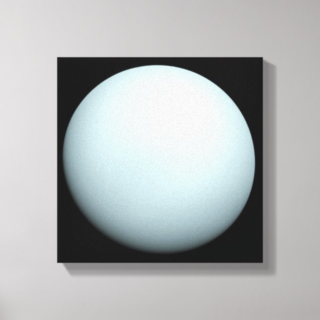 Planet Uranus Canvastryck (Framsida)
