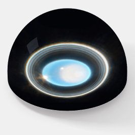 Planet Uranus med Ringar JWST Image