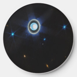 Planet Uranus med Ringar och Måne JWST Image