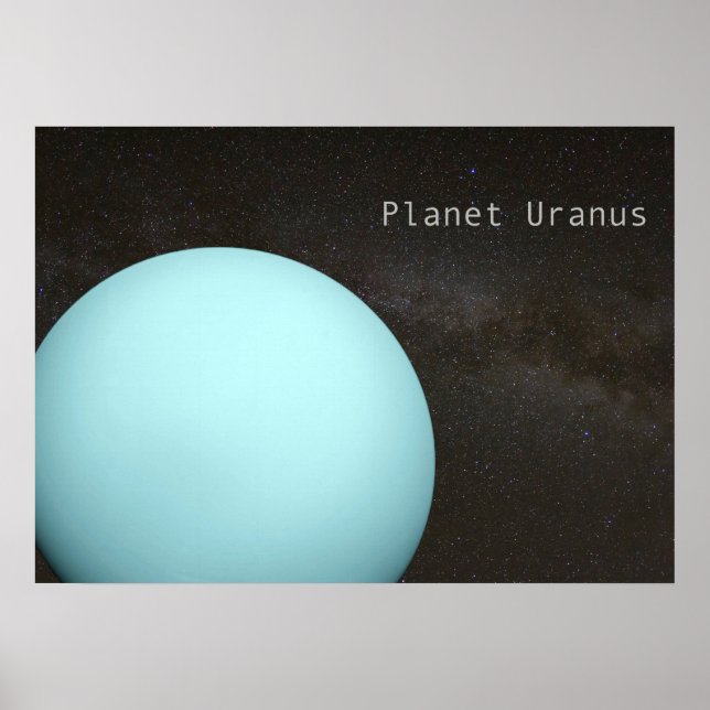 Planet Uranus Poster (Framsidan)