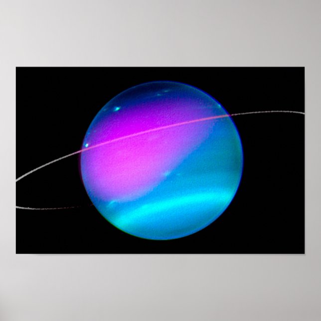 Planet Uranus Poster (Framsidan)