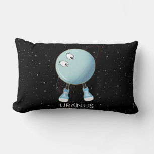 Planet Uranus & Stars Lumbarkudde