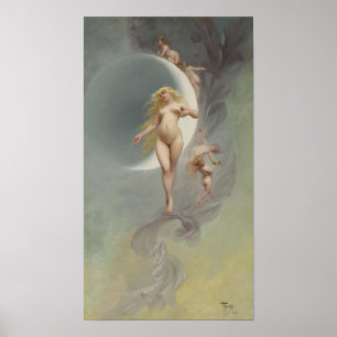 Planet Venus av Luis Ricardo Falero Poster